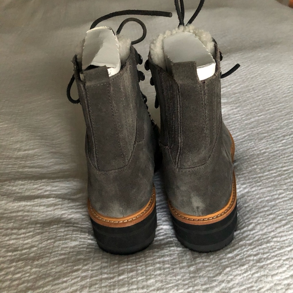 ❌❌SOLD❌❌🆕Marc Fisher 6.5 GREY Izzie Hiking Boots - Picture 12 of 16